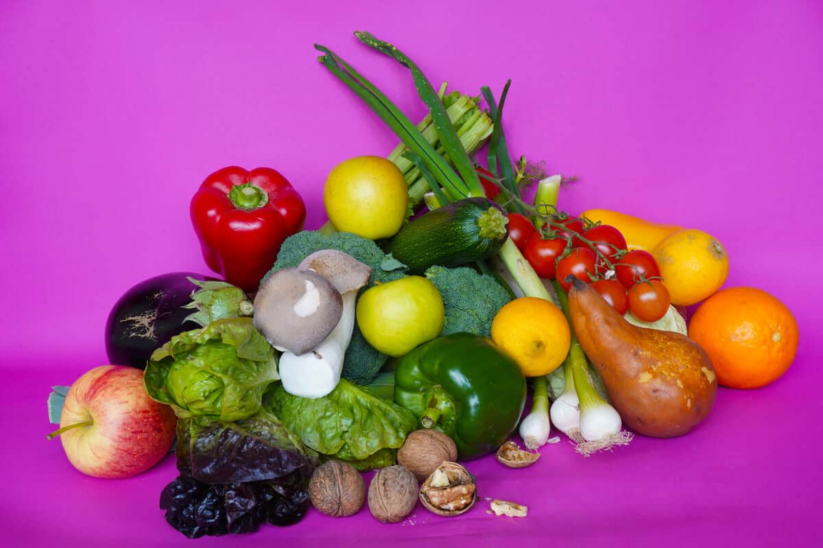 Ernährungspyramide Obst und Gemüse