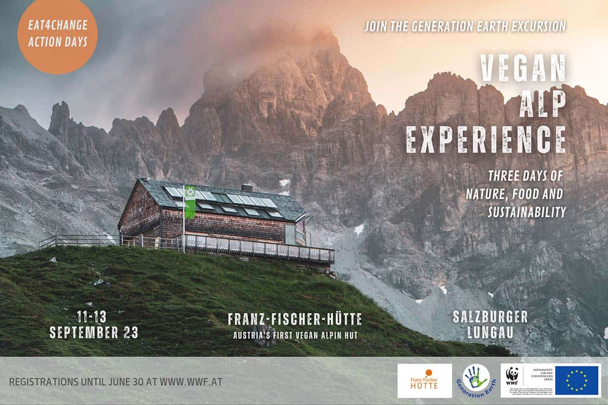 Veganes Alm Erlebnis Flyer (c) Generation Earth Veganes Alm Erlebnis Flyer (c) Generation Earth