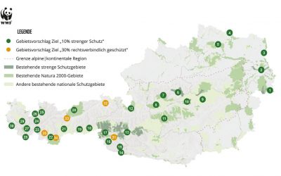 Bundesländer bei Naturschutz-Plänen säumig – WWF präsentiert eigene Vorschläge