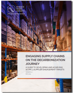 supplier engagement guide cover