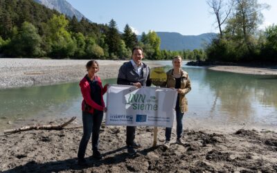 WWF und Land Tirol setzen Maßnahmen für gefährdete Vogelarten am Inn