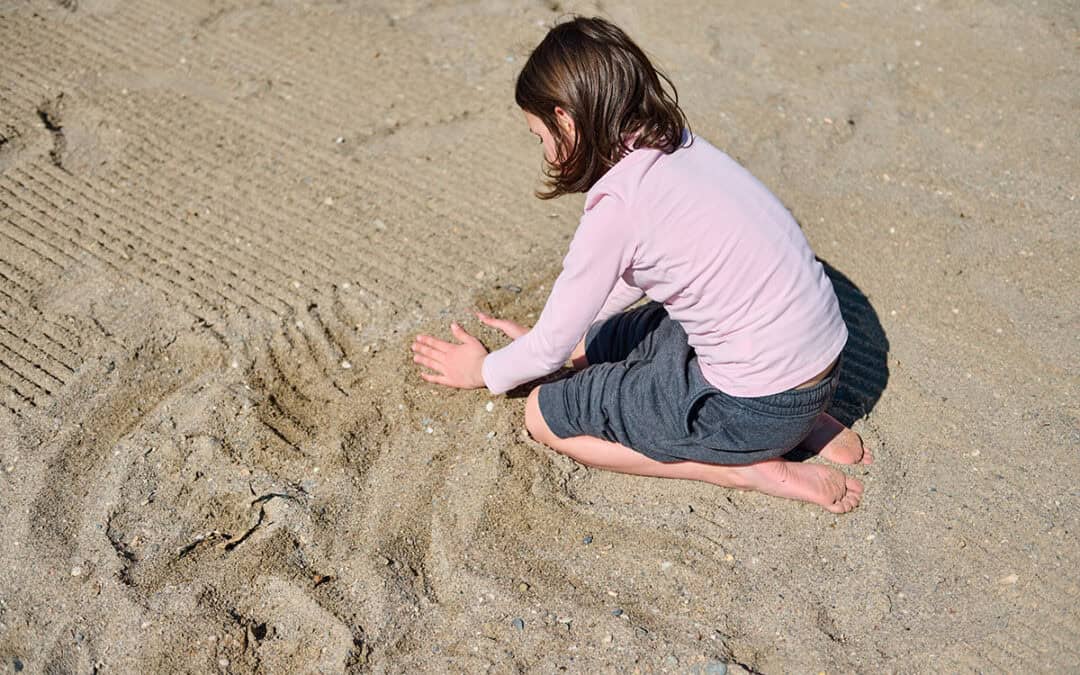 Spiel: Solitär im Sand