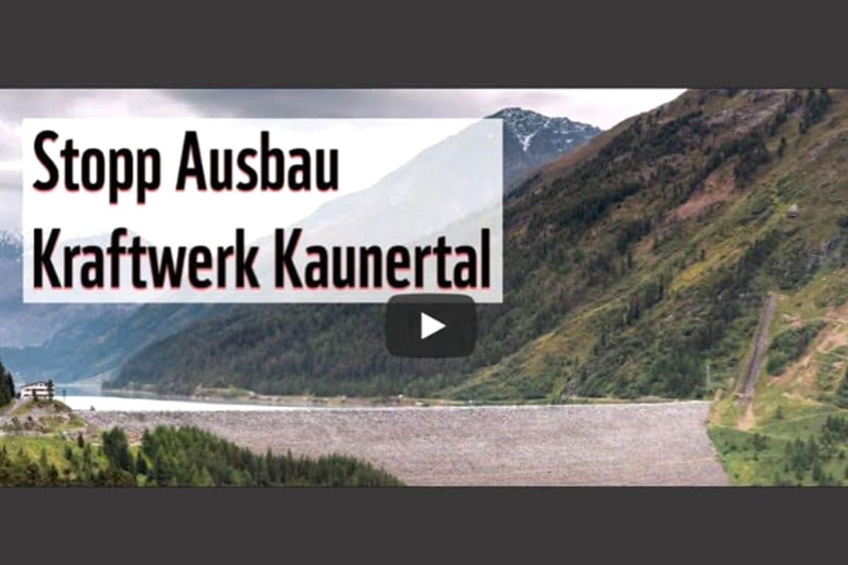 Kraftwerk Kaunertal - eine ökologische Katastrophe
