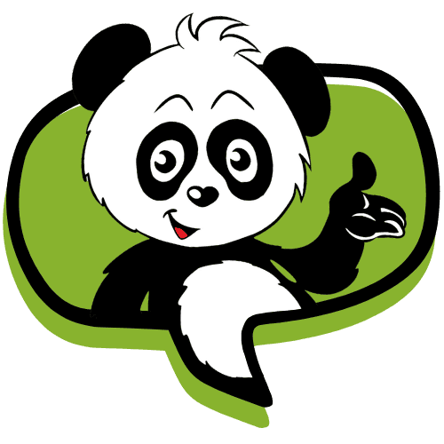 Pia in hellgrüner Sprechblase