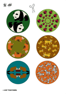 Vorschau Vorlage Papier-Glückskekse