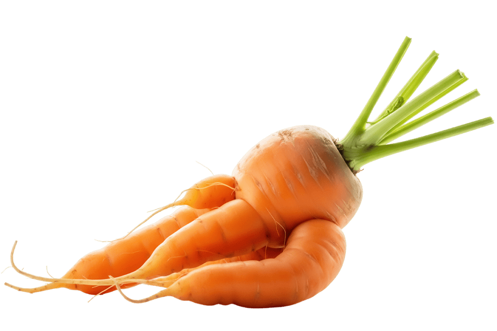 ungenormte Karotte